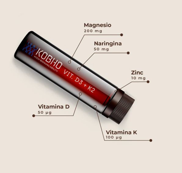 Kobho Vitamina D3 + K2 20 Viales