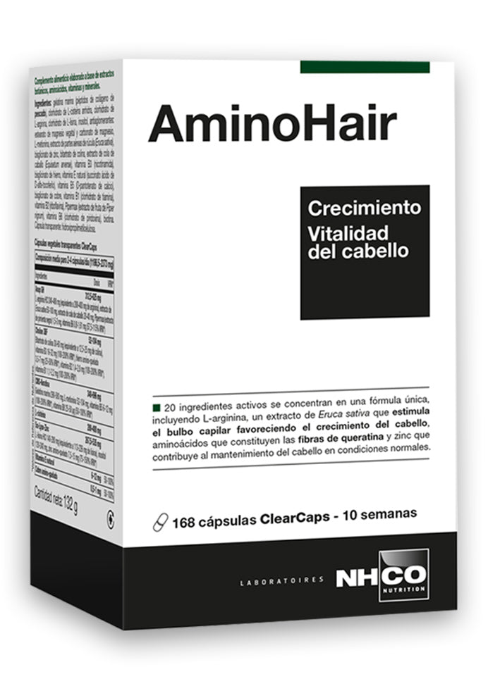 NHCO Aminohair 168 Cápsulas