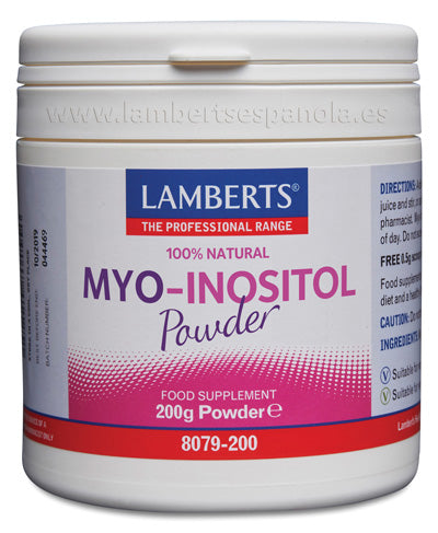 Lamberts Myo-Inositol Polvo 200g