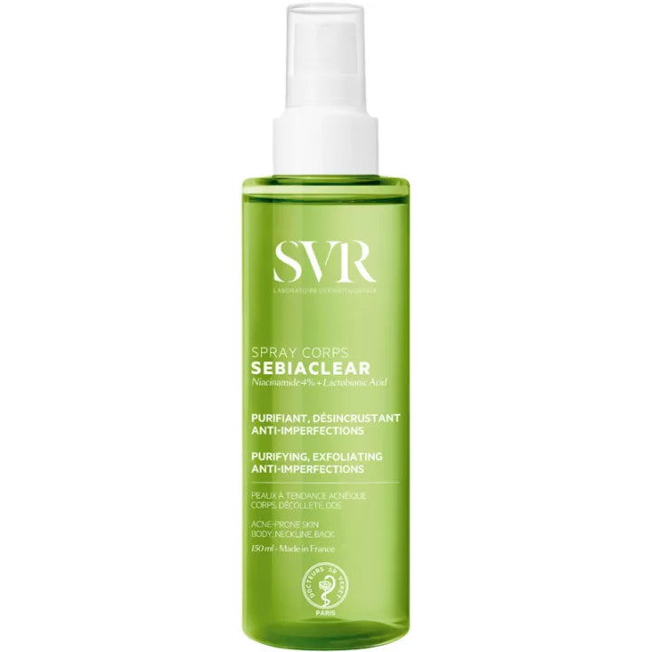 SVR Sebiaclear Spray Corporal 150 mL