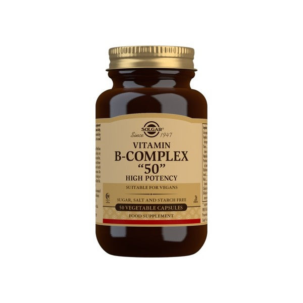 Solgar Vitamina B-Complex "50" Alta potencia 50 cápsulas vegetales