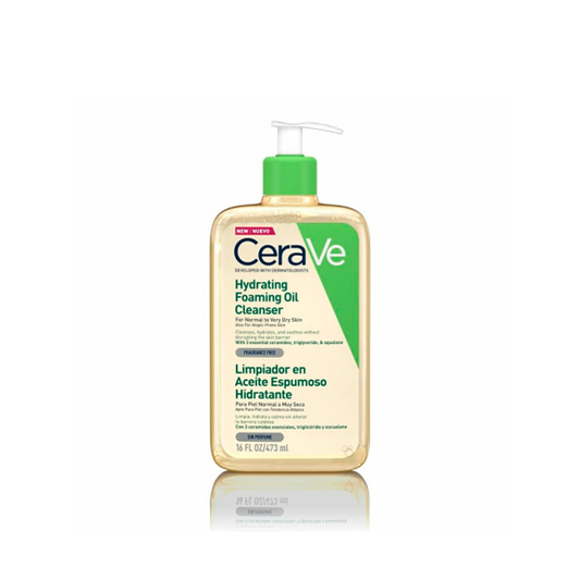 Cerave Limpiador Aceite Espumoso Hidratante 473 mL