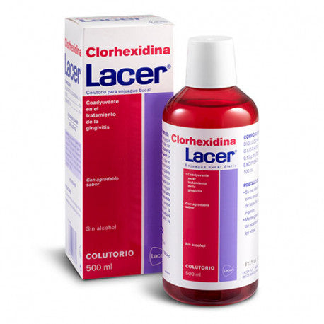 Lacer Clorhexidina Colutorio 500 mL