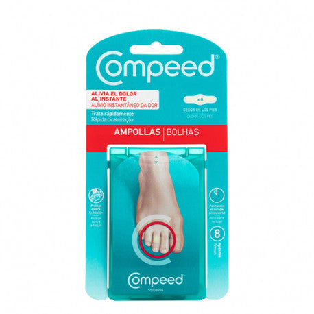 Compeed Ampollas Dedos de los pies 8 apósitos