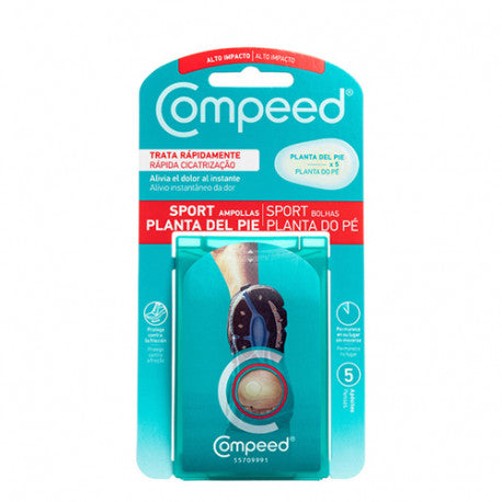 Compeed Sport Ampollas Planta del pie 5 apósitos