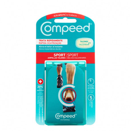 Compeed Sport Ampollas Talones 5 apósitos