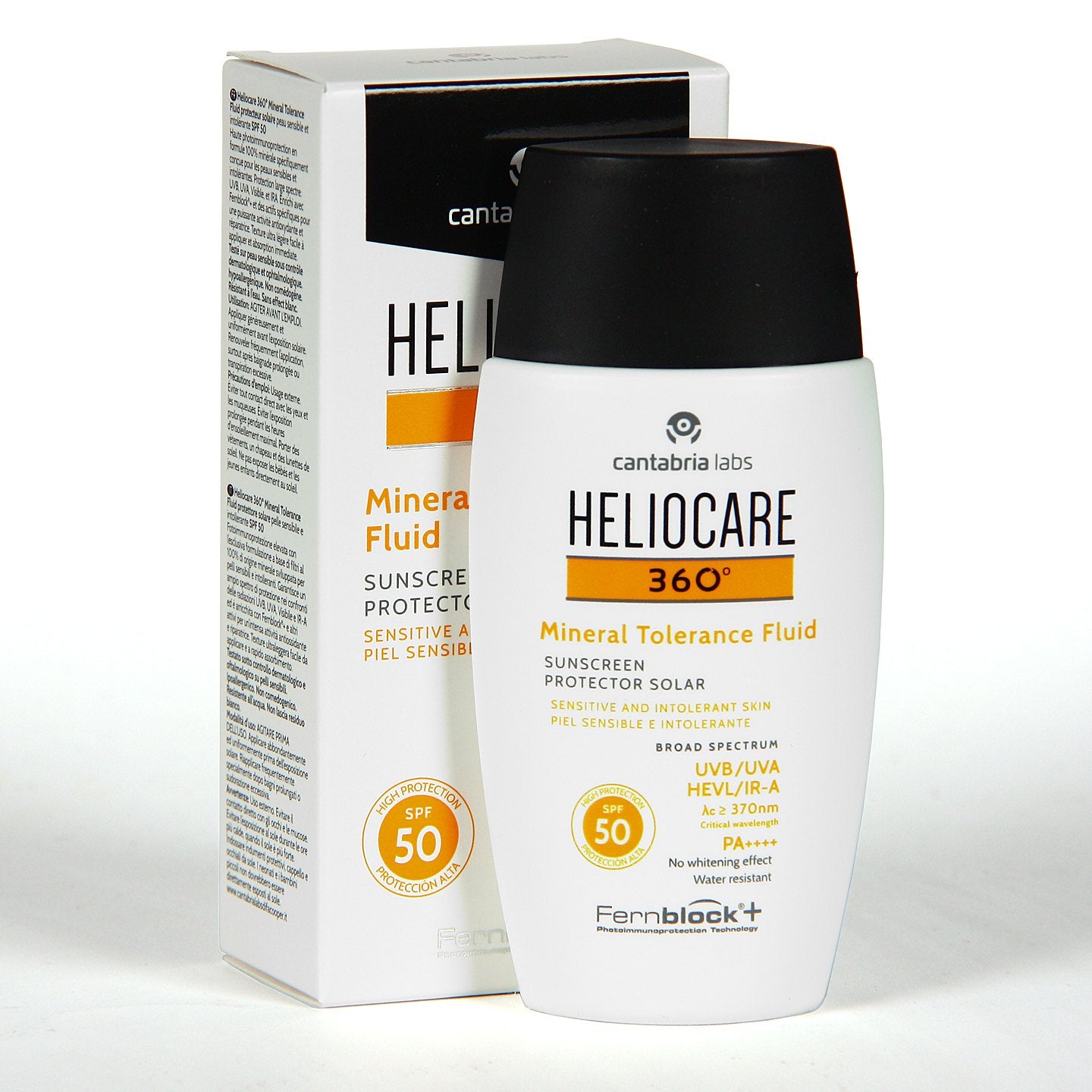 Heliocare 360º Mineral Tolerance Fluid SPF 50 50mL