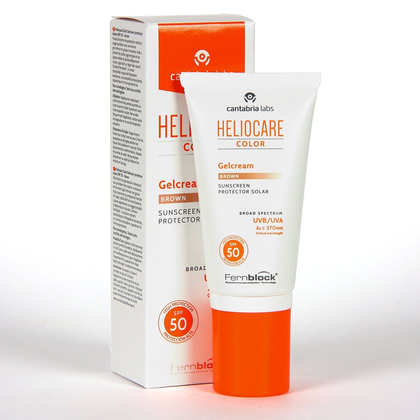 Heliocare Gel-cream Color Brown SPF50+ 50 mL