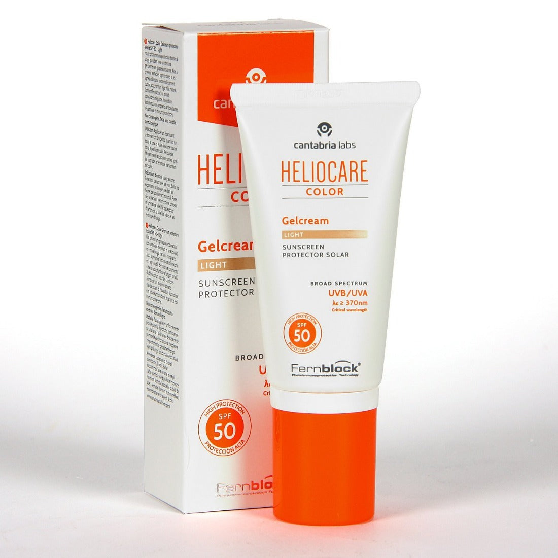 Heliocare gelcream colour 2025 light spf 50