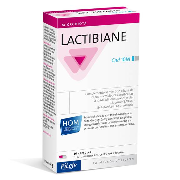 Pileje Lactibiane Cnd 10M 30 cápsulas