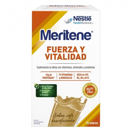 Meritene Fuerza y Vitalidad 15 sobres
