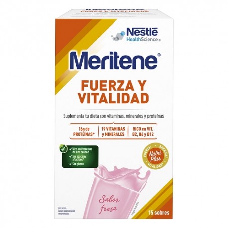 Meritene Fuerza y Vitalidad 15 sobres