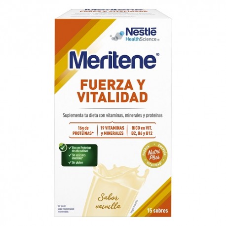 Meritene Fuerza y Vitalidad 15 sobres