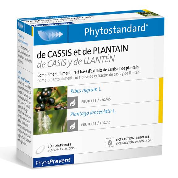 Pileje Casis y Llantén 30 comprimidos