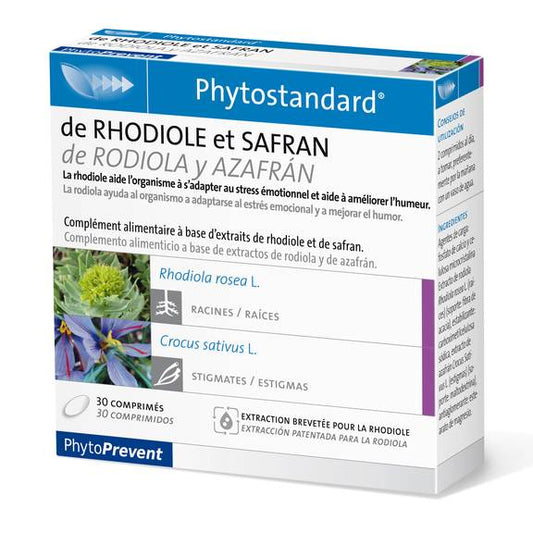 Pileje Rodiola y Azafrán 30 comprimidos