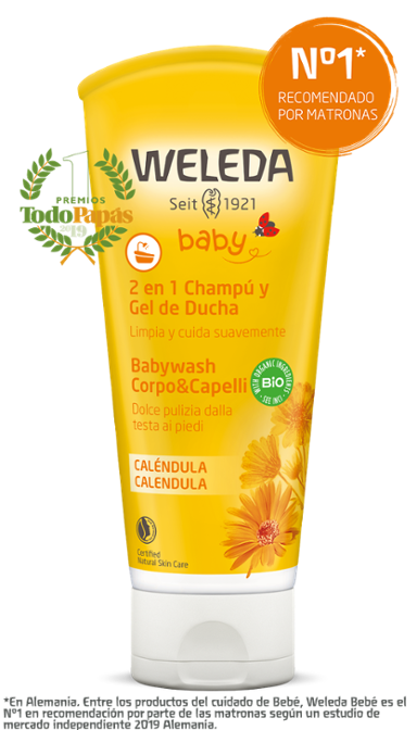 Weleda Champú y Gel de Ducha de Caléndula 200mL