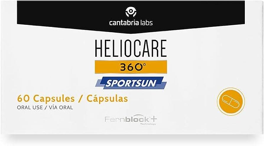 Heliocare 360º Sport Sun Oral Stick 20 sobres SPF