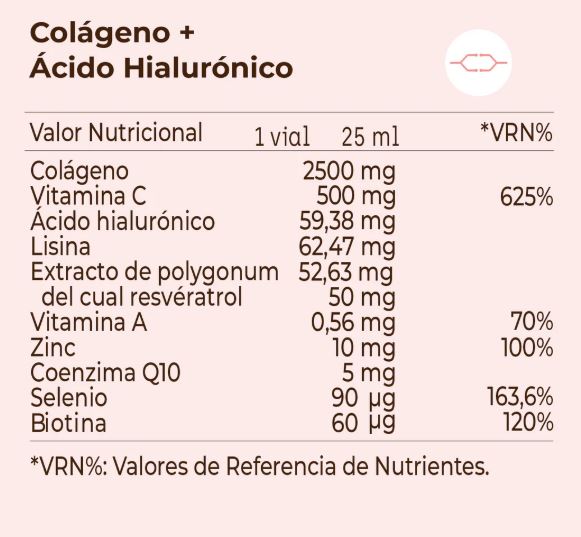 Kobho Colágeno + Ácido Hialurónico 20 Viales