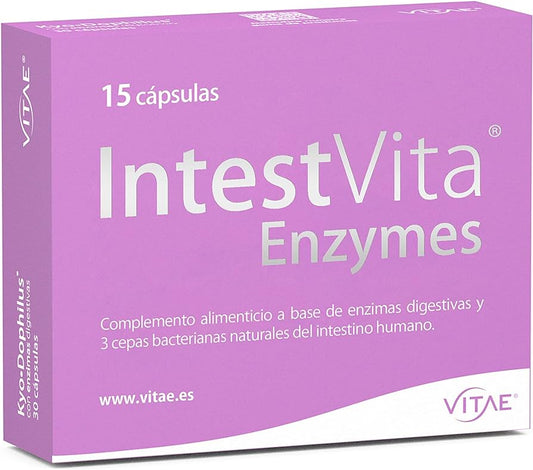 Vitae IntestVita Enzimas Cápsulas