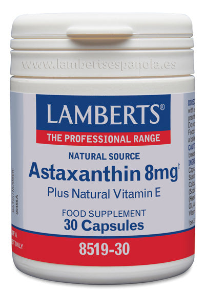 Lamberts Astaxantina 8 mg 30 Caps