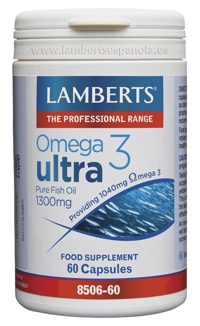 Lamberts Omega 3 Ultra 60 Cápsulas