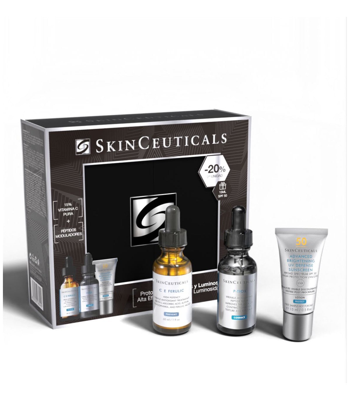 Cofre Promocional Skinceuticals CE Ferulic + P-Tiox + SPF