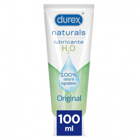 Durex Naturals Lubricante H2O Original 100 mL