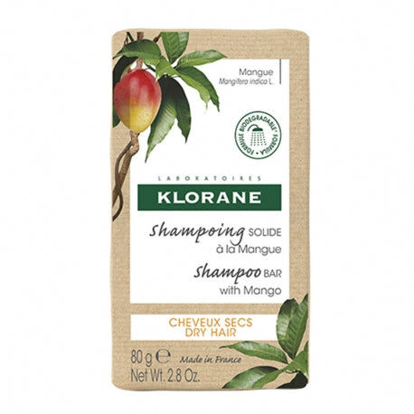 Klorane Champú Solido Mango 80g