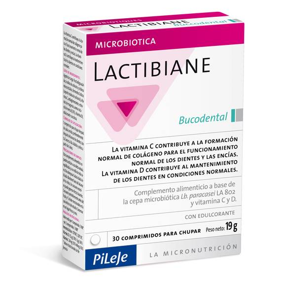 Pileje Lactibiane Bucodental 30 comprimidos para chupar