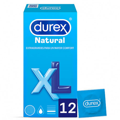 Durex Natural XL 12 preservativos