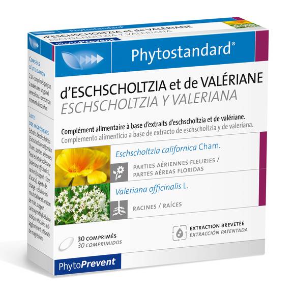 Pileje Phytostandard Eschscholtzia y Valeriana 30 comprimidos