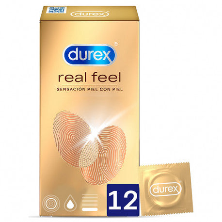 Durex Real Feel 12 preservativos