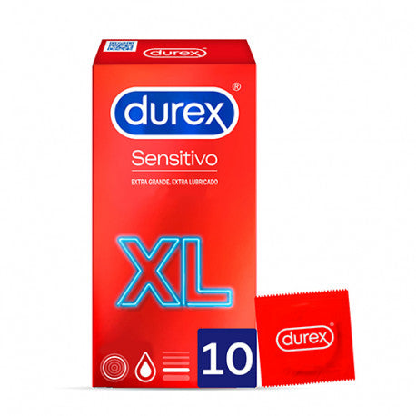 Durex Sensitivo XL 10 preservativos