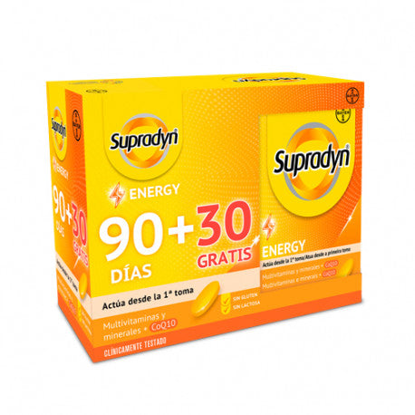Supradyn Energy 90 comprimidos +30 gratis